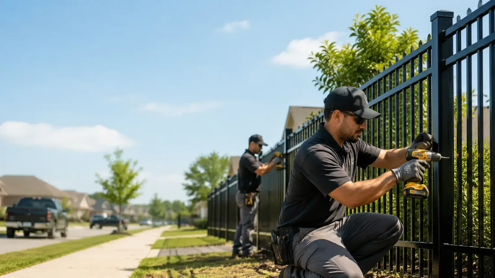 Metal Fence Installation in Amberson, PA